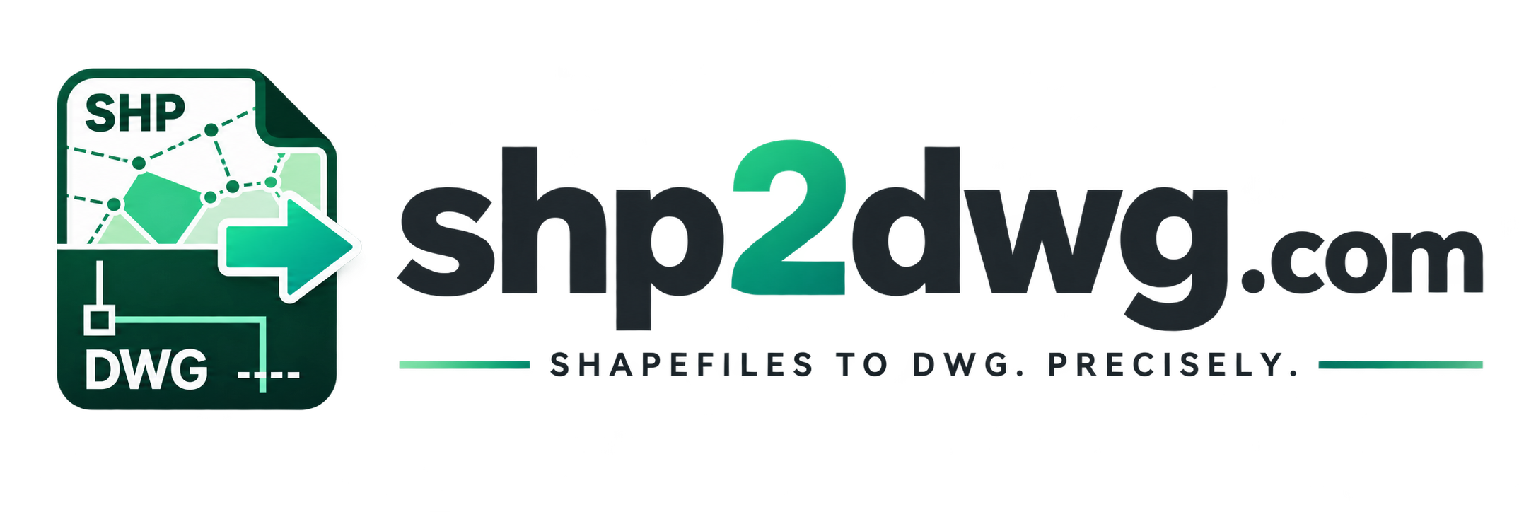 SHP2DWG - Shapefiles to DWG